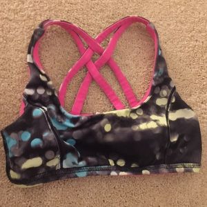 Ivivva reversible bra EUC size 12